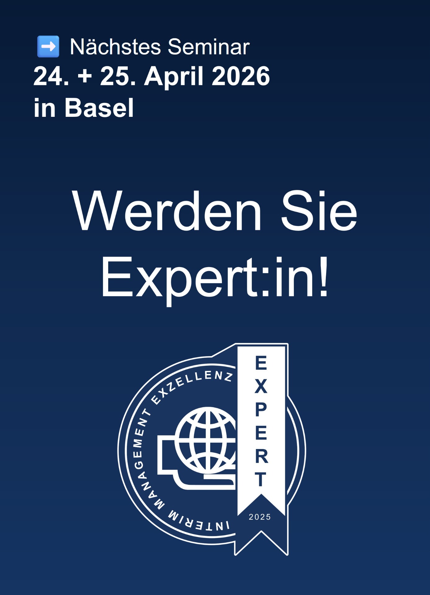 ➡️ Jetzt anmelden & 30% Frühbucherrabatt sichern – gültig bis 31.12.2025 