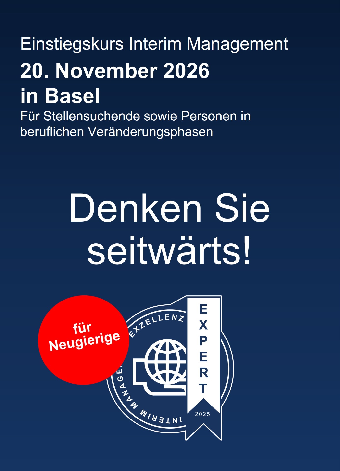 ➡️ 20% Frühbucherrabatt bis 31. Juli 2026 