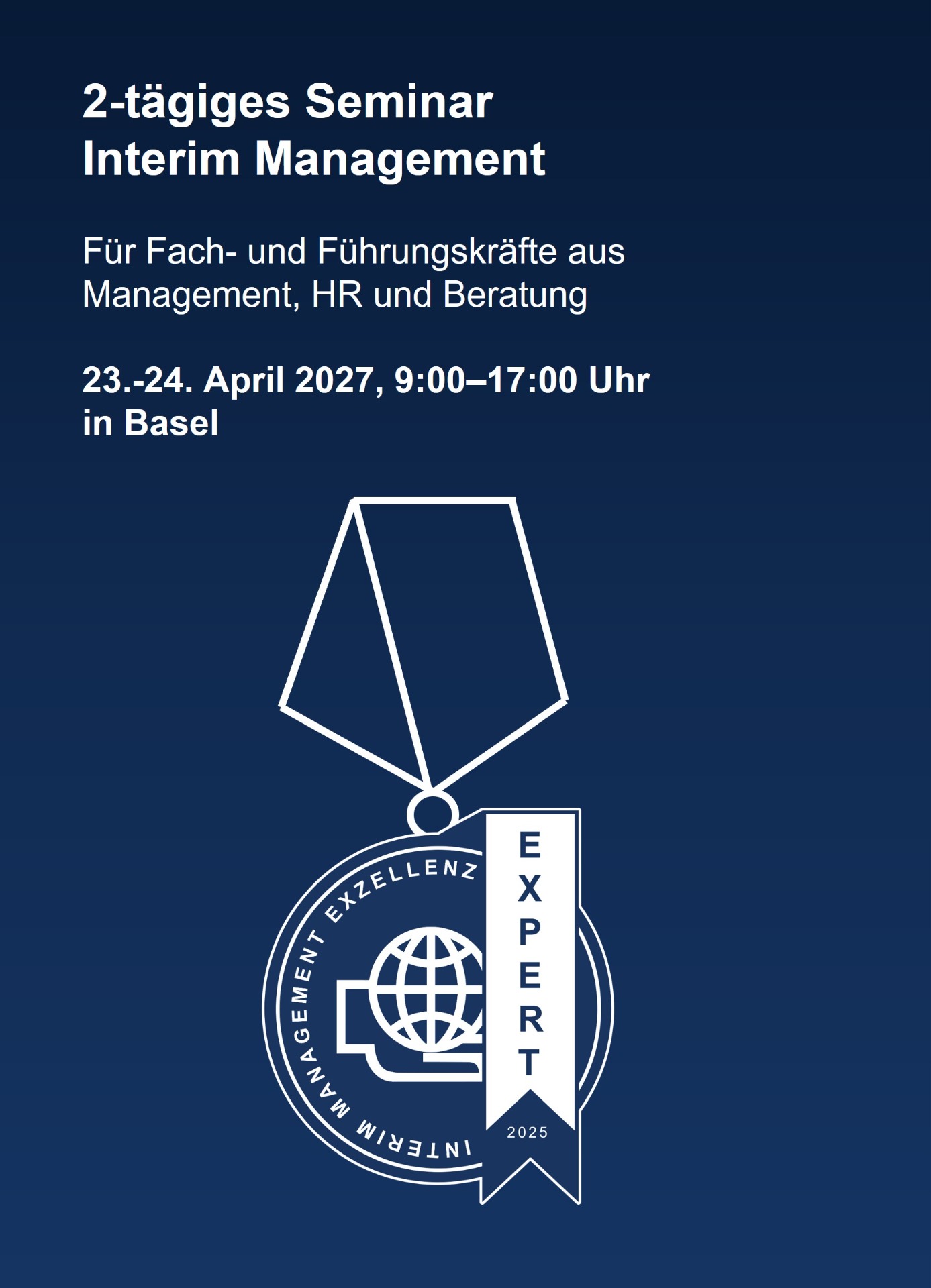 ➡️ 30% Frühbucherrabatt bis 31. Oktober 2026